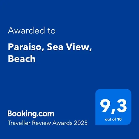 דירה Paraiso, Sea View,